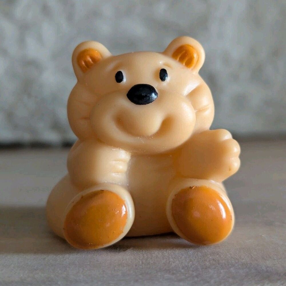 Vintage 1994 Fisher-Price Little People Loving Family Teddy Bear Figure Toy